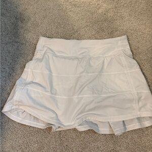 lululemon athletica White Skater Skirt